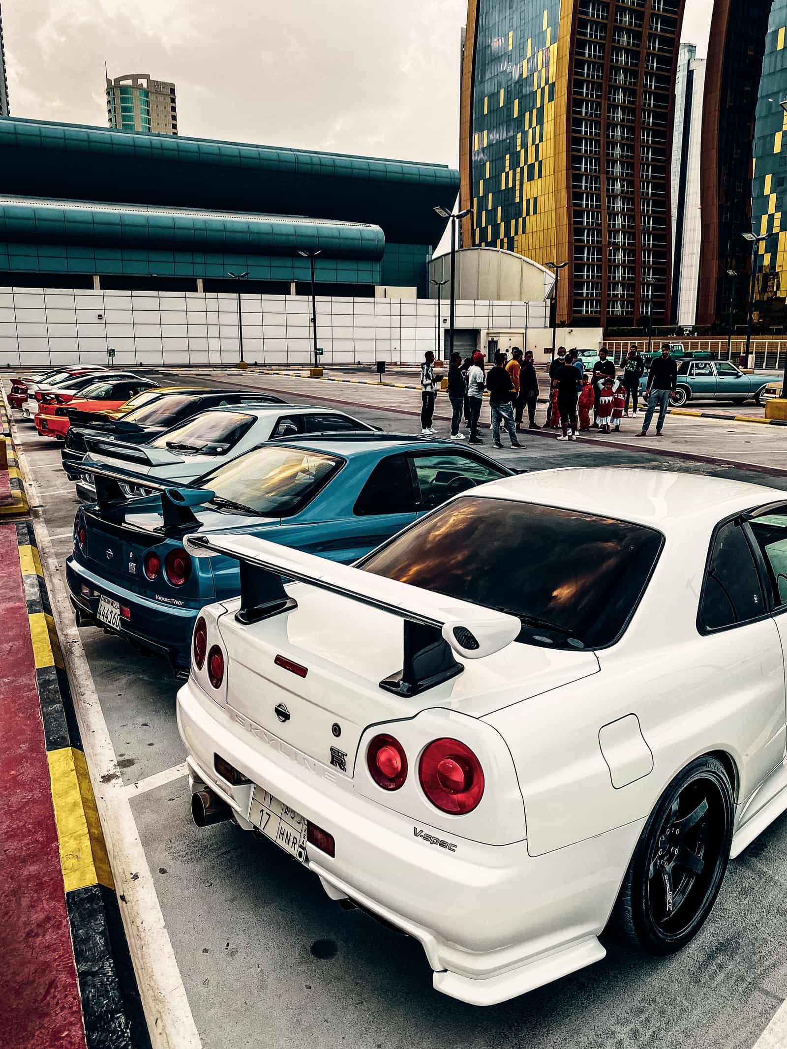 Collection of classic Japanese cars